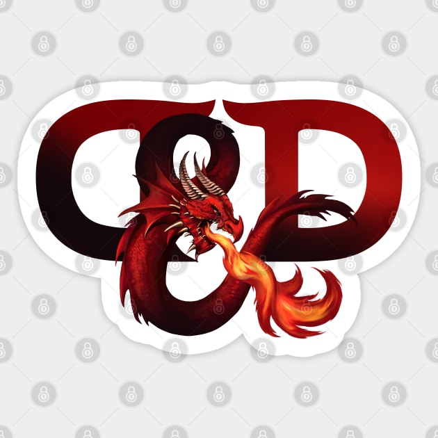 Dungeons and Dragons Logo Sticker by Anilia